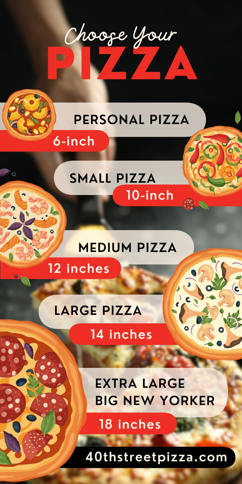 Large Pizza Size: When Regular Just Won't Cut It